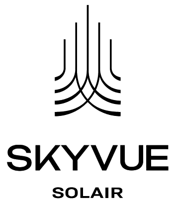 Skyvue Solair at Sobha Hartland 2 Logo PNG Black
